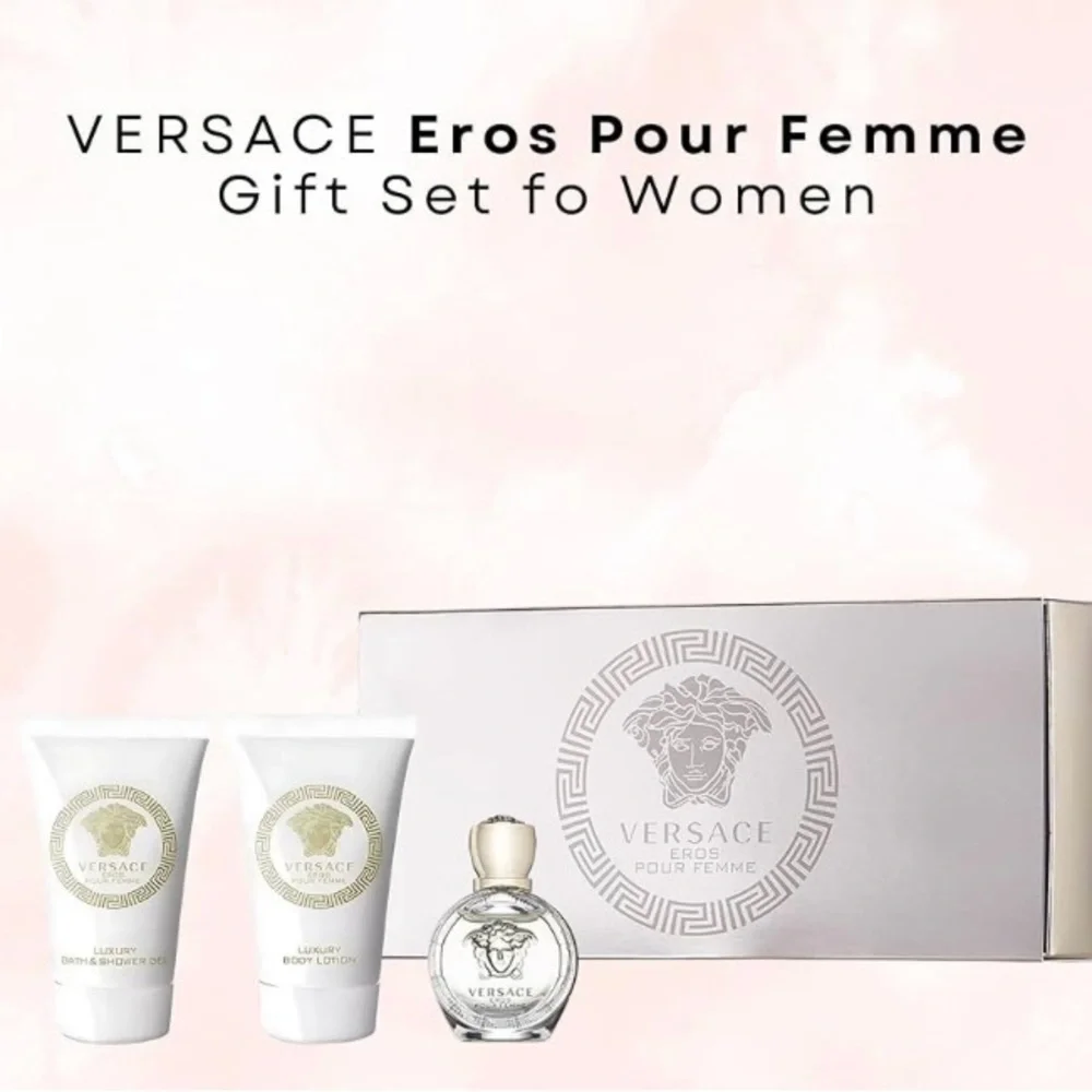 VERSACE Eros Pour Femme Gift Set NEW - Picture 5 of 7